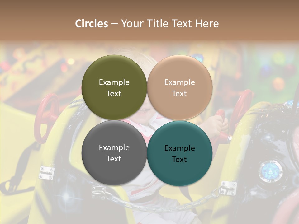Wheel Speed Circus PowerPoint Template