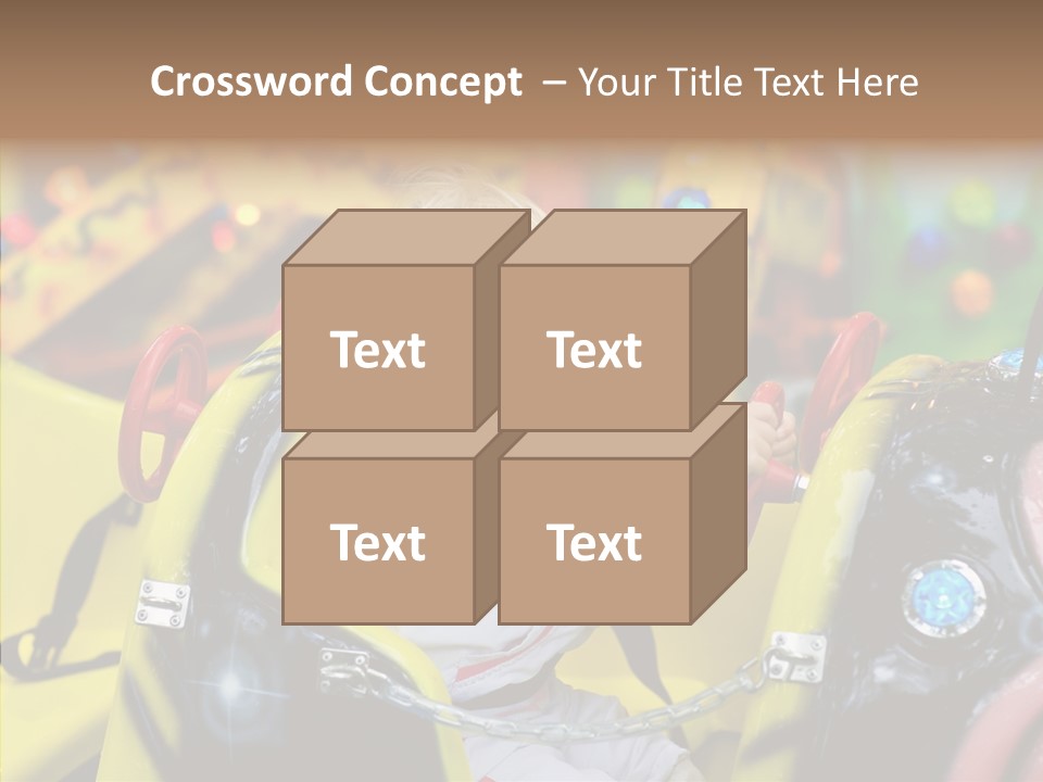 Wheel Speed Circus PowerPoint Template