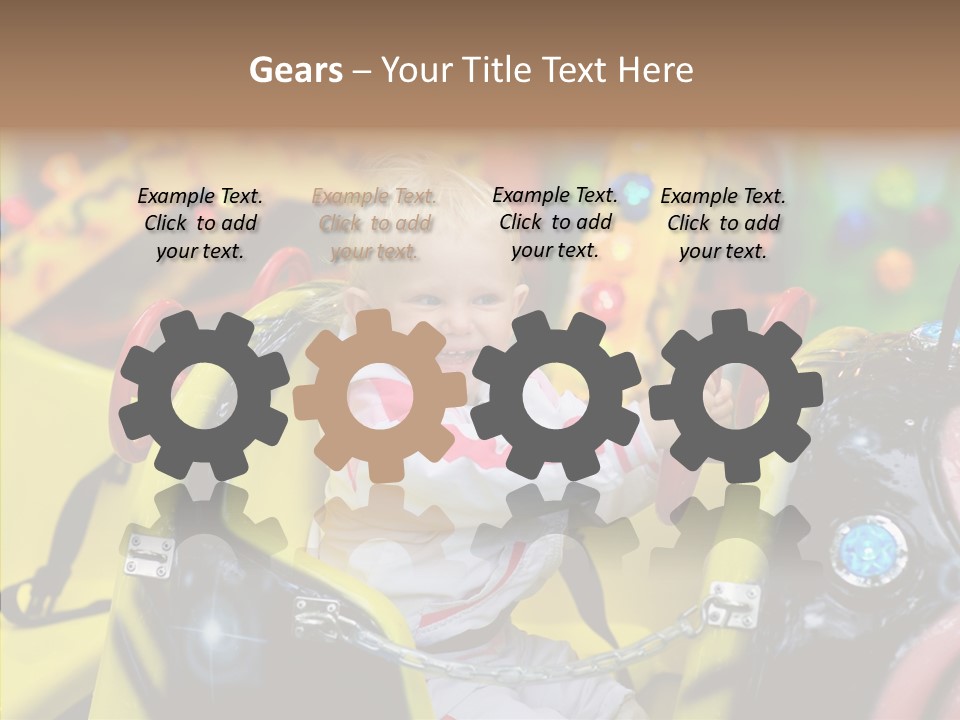 Wheel Speed Circus PowerPoint Template