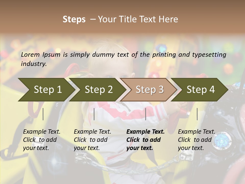 Wheel Speed Circus PowerPoint Template