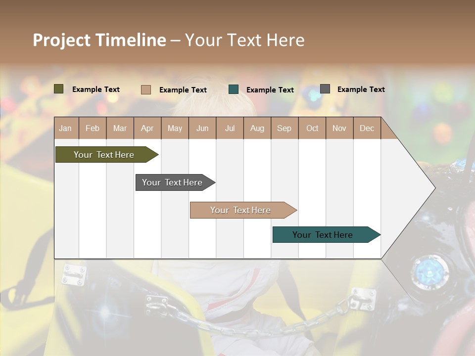 Wheel Speed Circus PowerPoint Template