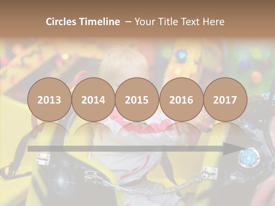 Wheel Speed Circus PowerPoint Template