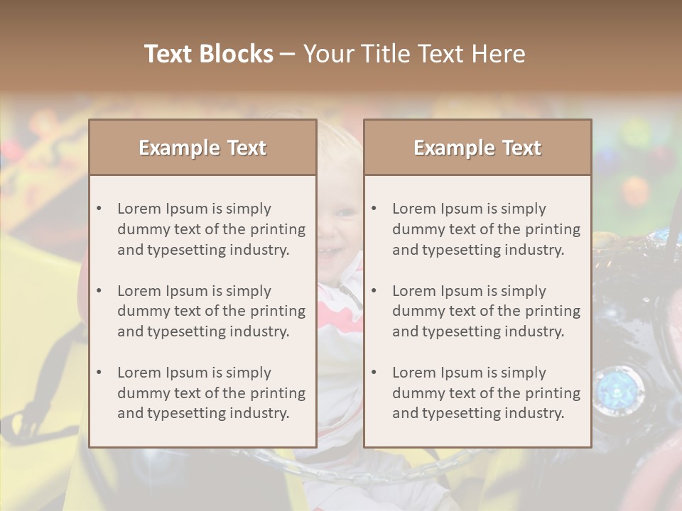 Wheel Speed Circus PowerPoint Template