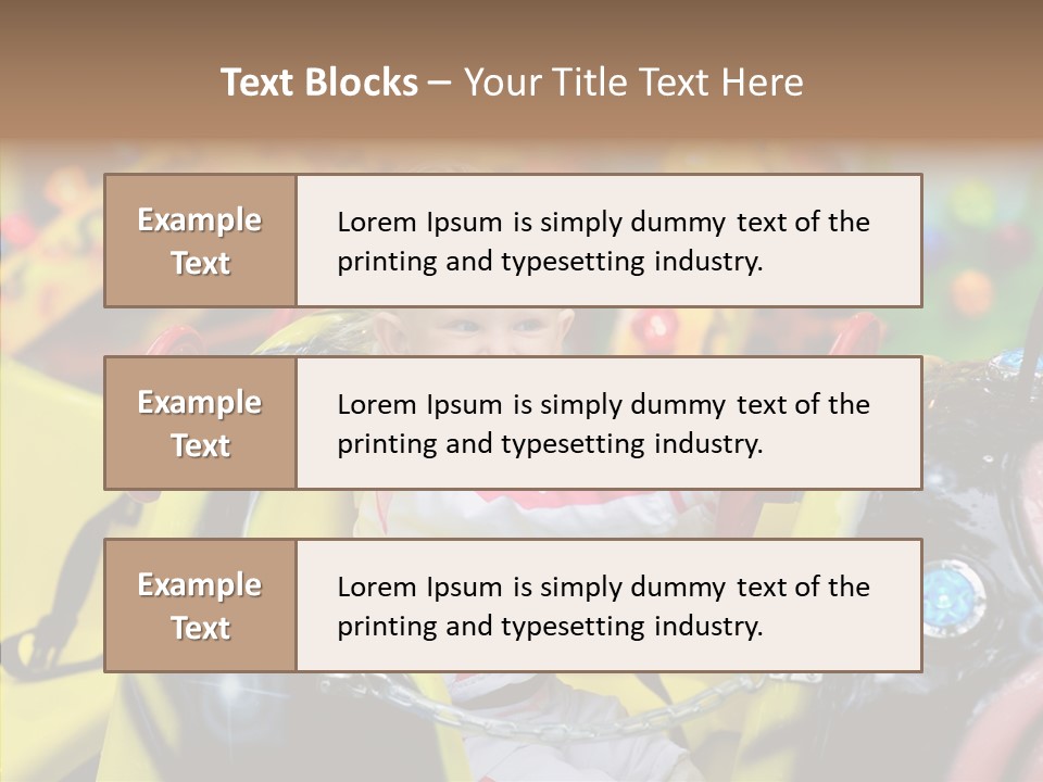 Wheel Speed Circus PowerPoint Template