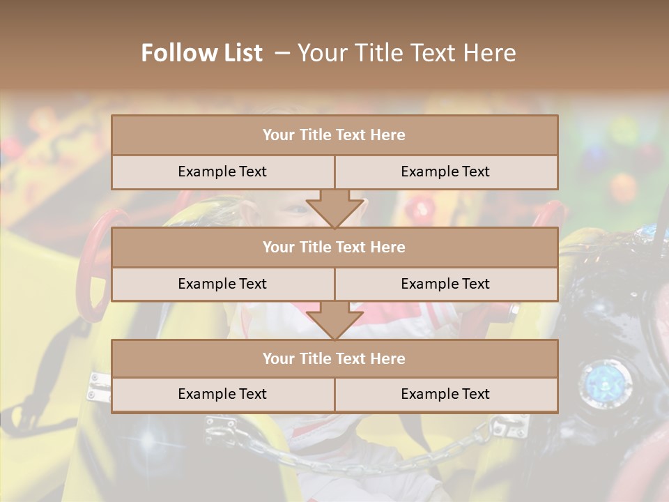 Wheel Speed Circus PowerPoint Template