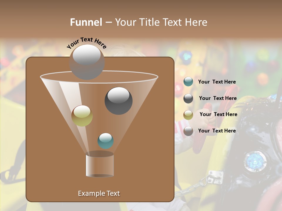 Wheel Speed Circus PowerPoint Template