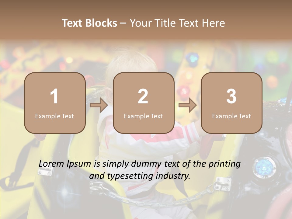Wheel Speed Circus PowerPoint Template