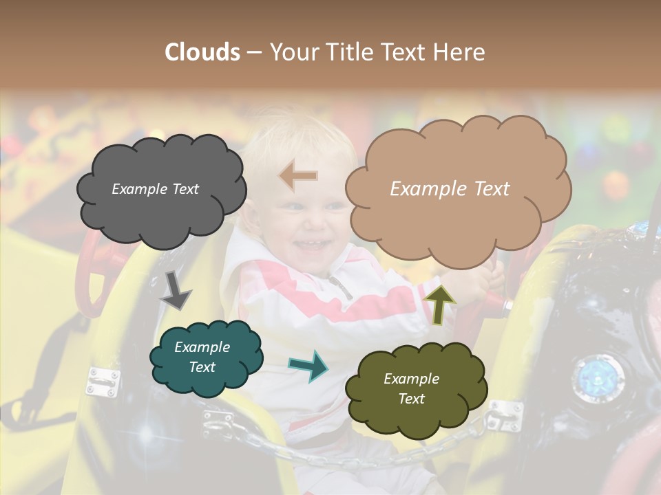 Wheel Speed Circus PowerPoint Template