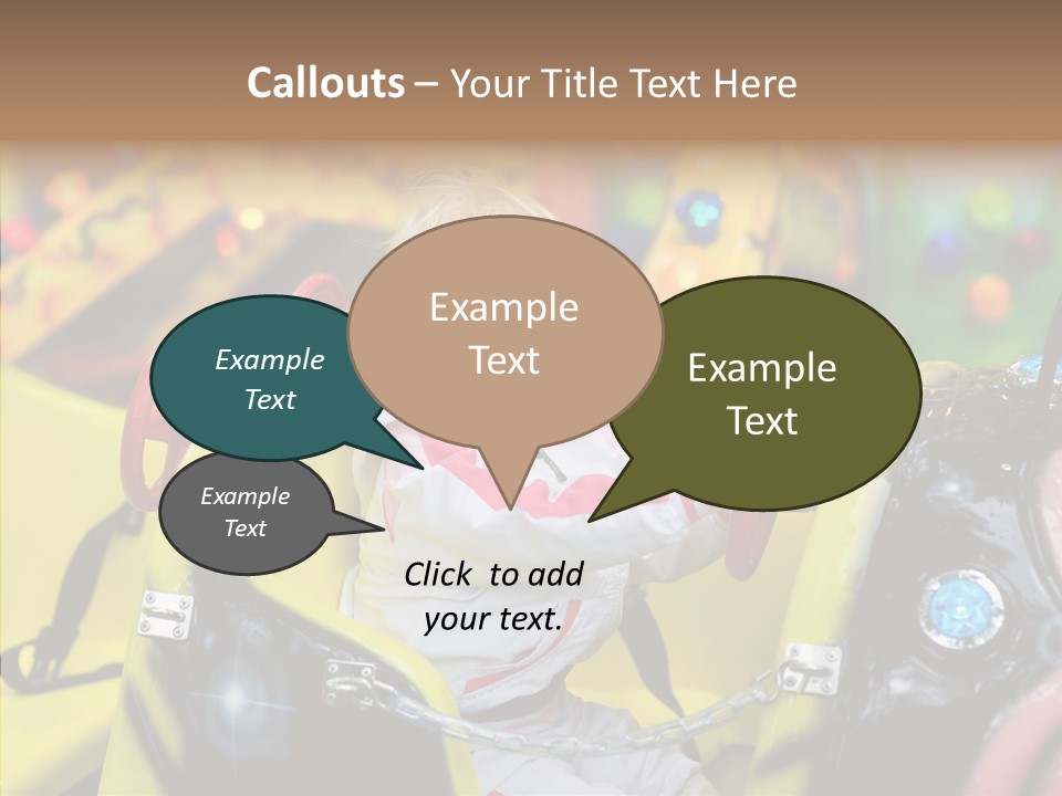 Wheel Speed Circus PowerPoint Template