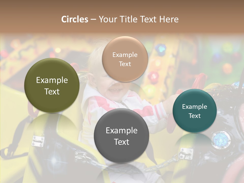 Wheel Speed Circus PowerPoint Template