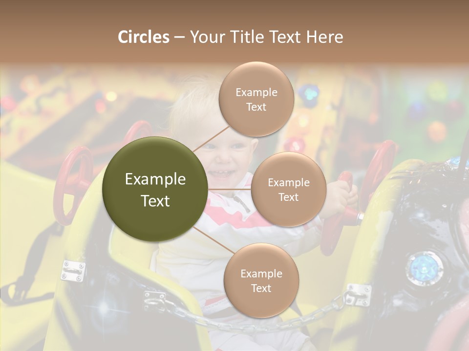 Wheel Speed Circus PowerPoint Template