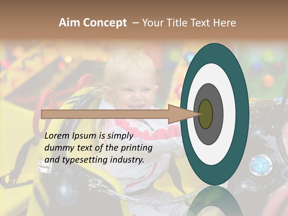 Wheel Speed Circus PowerPoint Template