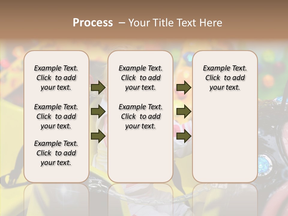 Wheel Speed Circus PowerPoint Template