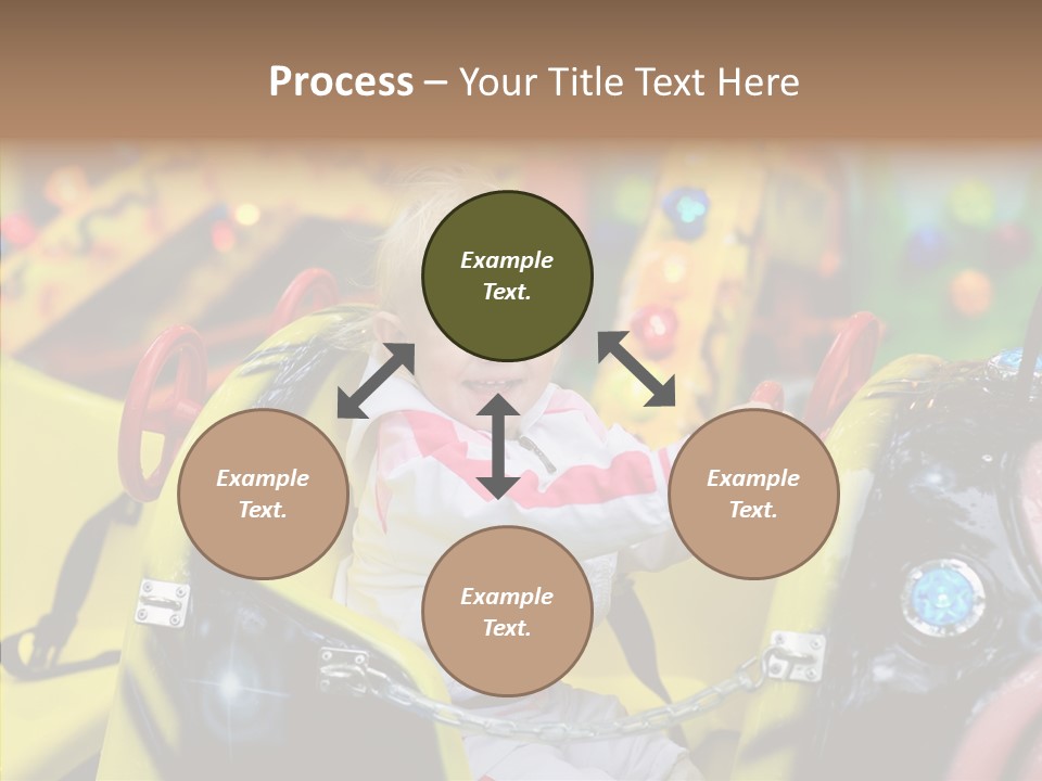 Wheel Speed Circus PowerPoint Template