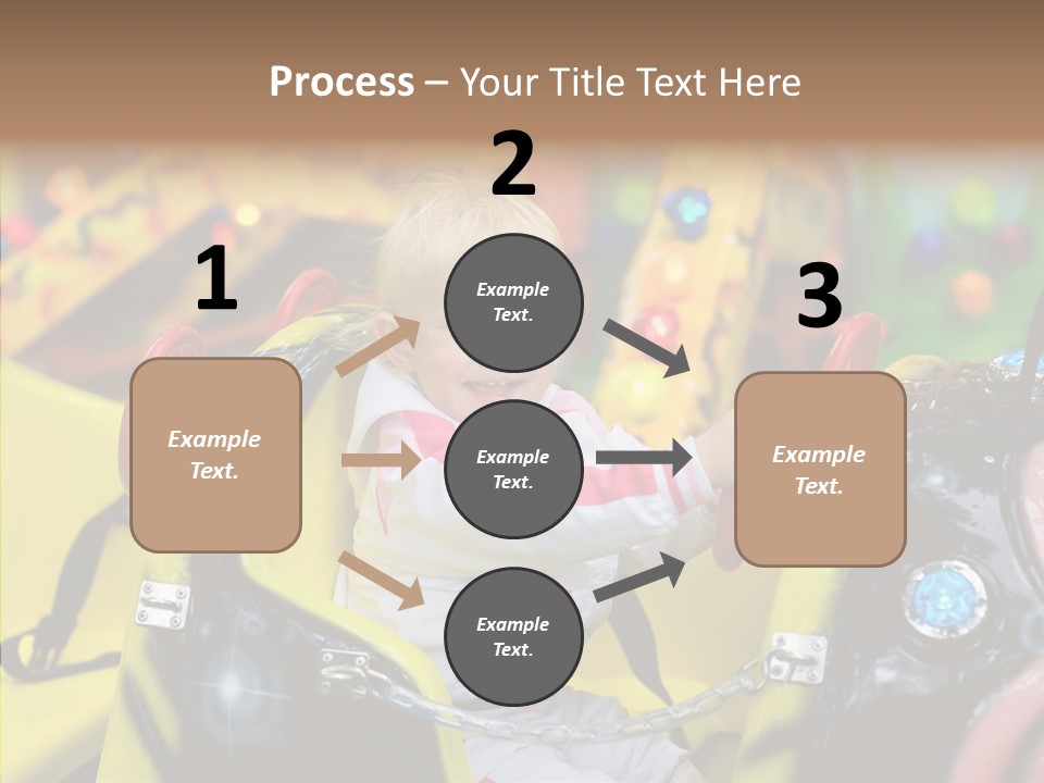 Wheel Speed Circus PowerPoint Template