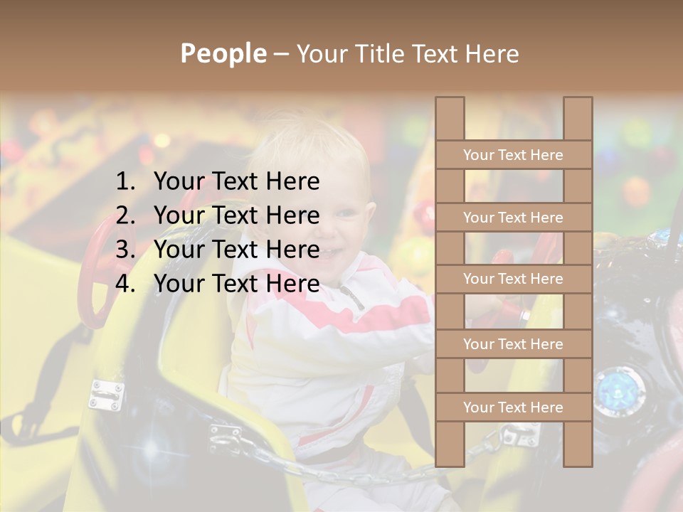 Wheel Speed Circus PowerPoint Template