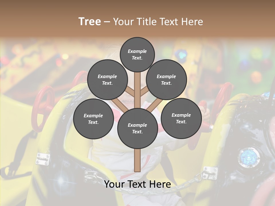 Wheel Speed Circus PowerPoint Template