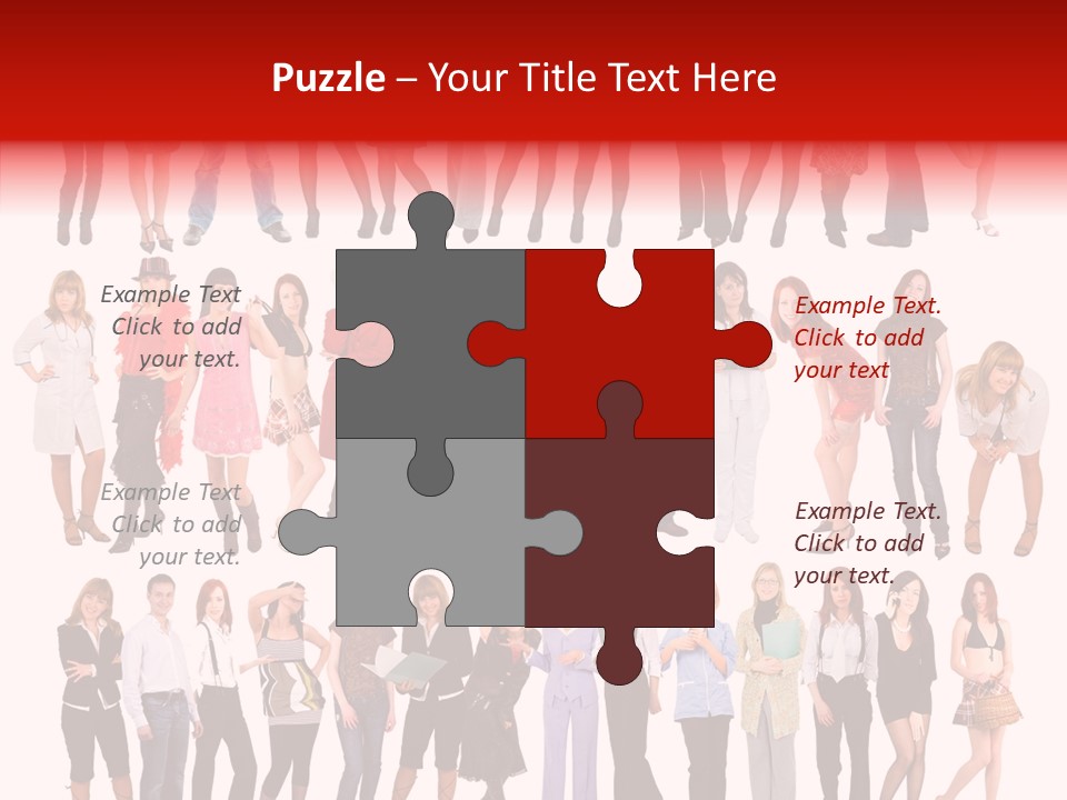 Office Person Hand PowerPoint Template