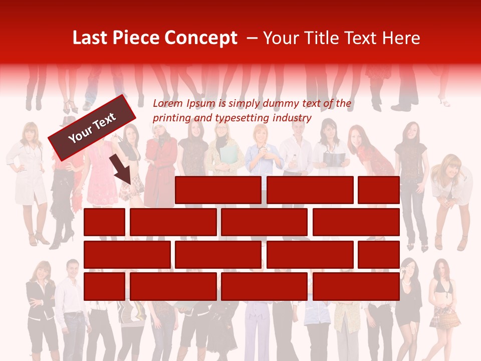 Office Person Hand PowerPoint Template