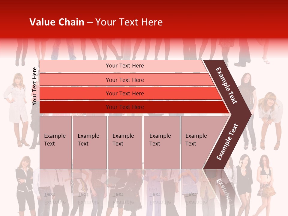 Office Person Hand PowerPoint Template