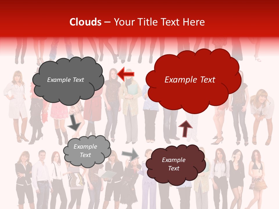 Office Person Hand PowerPoint Template