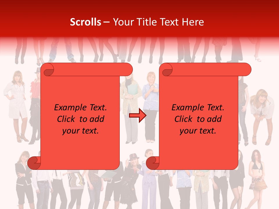 Office Person Hand PowerPoint Template