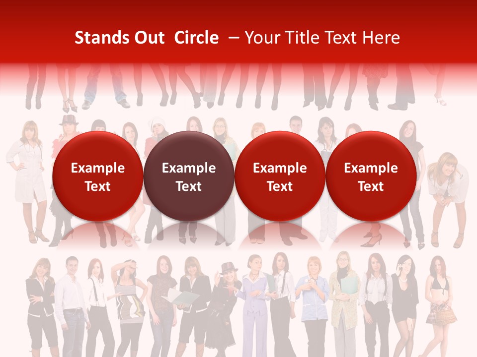 Office Person Hand PowerPoint Template