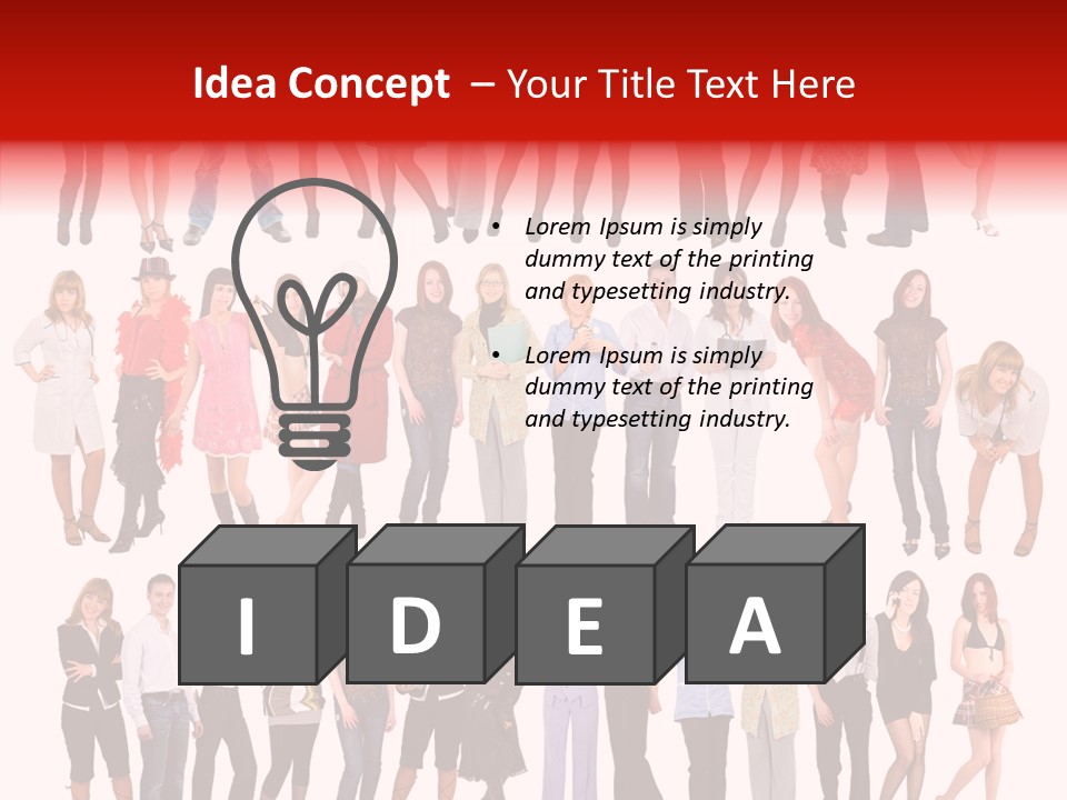 Office Person Hand PowerPoint Template