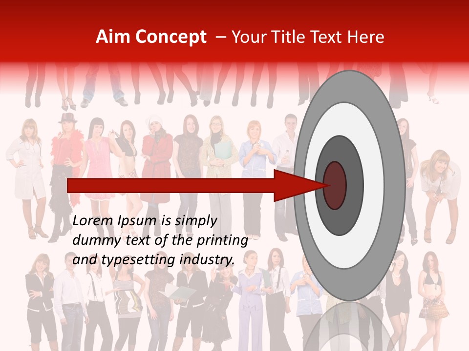 Office Person Hand PowerPoint Template