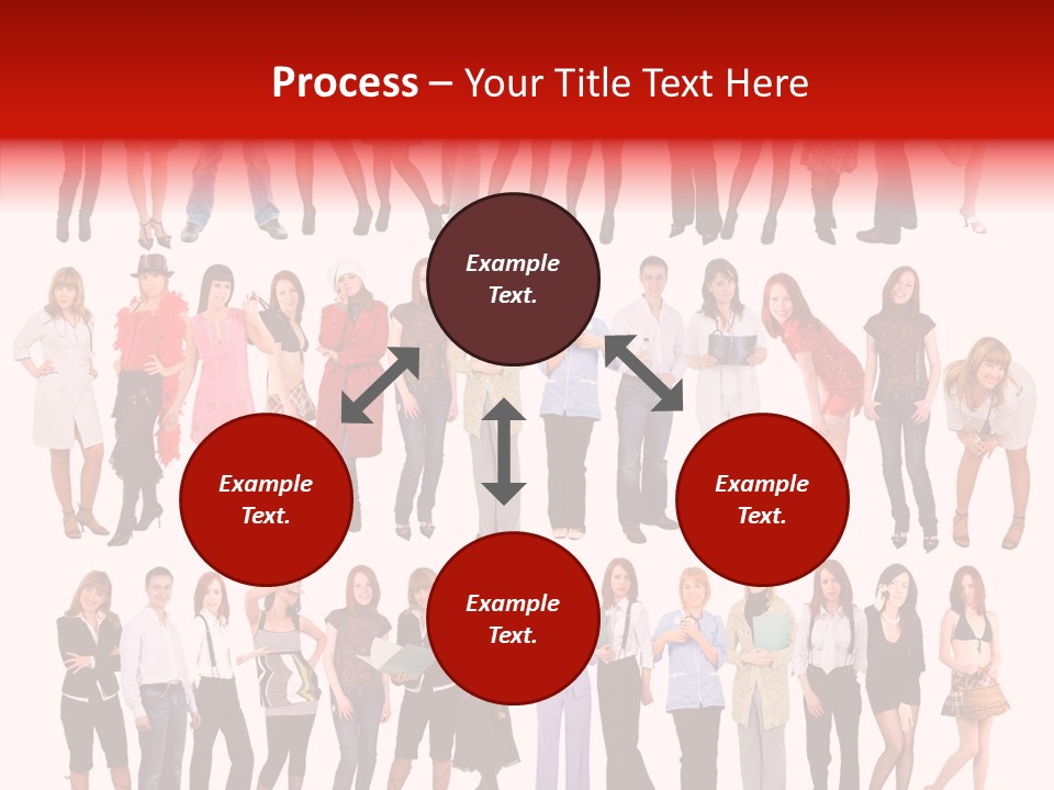 Office Person Hand PowerPoint Template