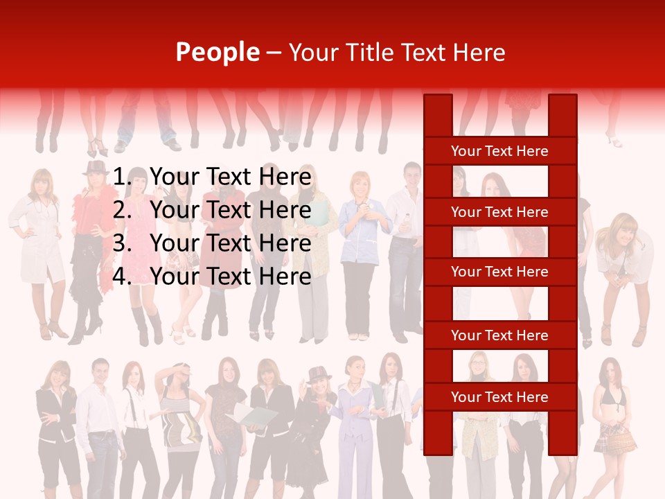 Office Person Hand PowerPoint Template