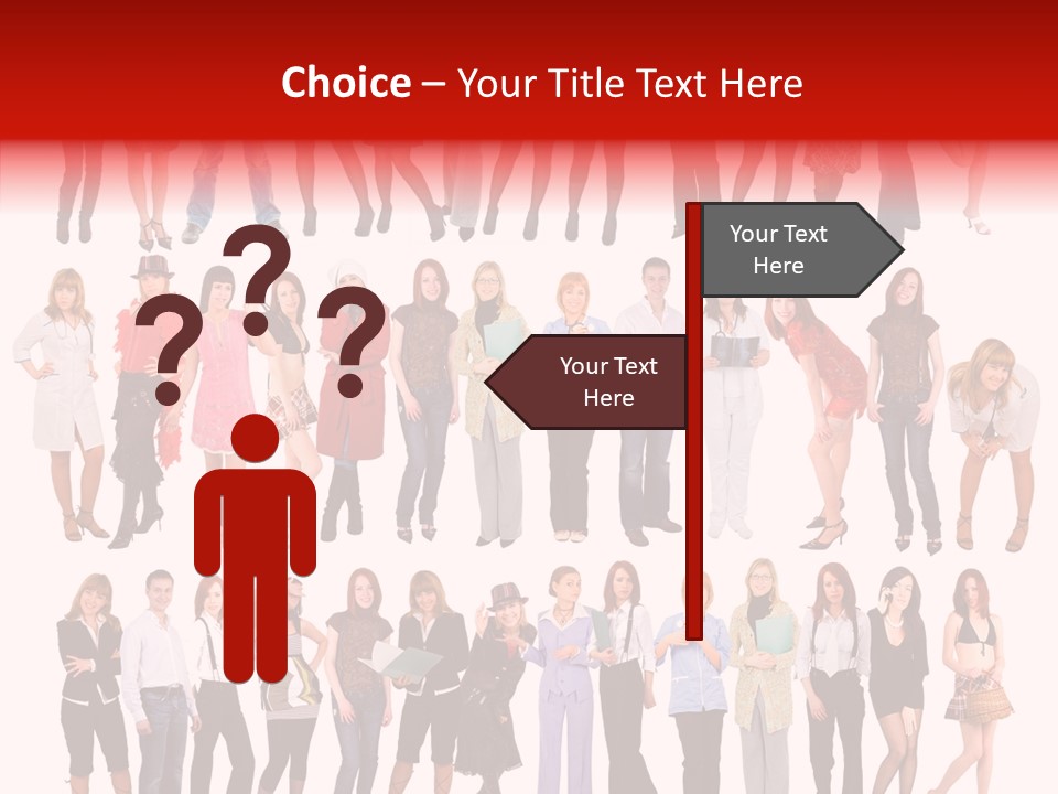 Office Person Hand PowerPoint Template