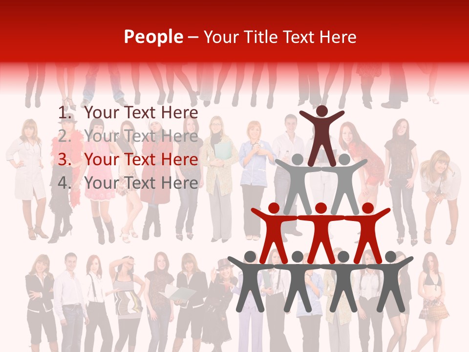 Office Person Hand PowerPoint Template