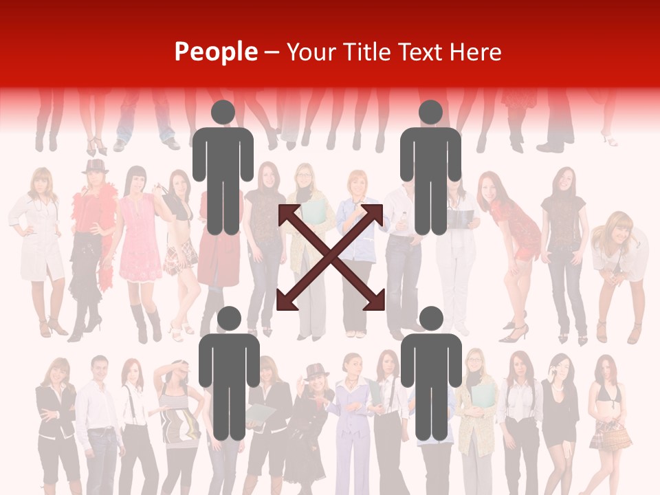 Office Person Hand PowerPoint Template