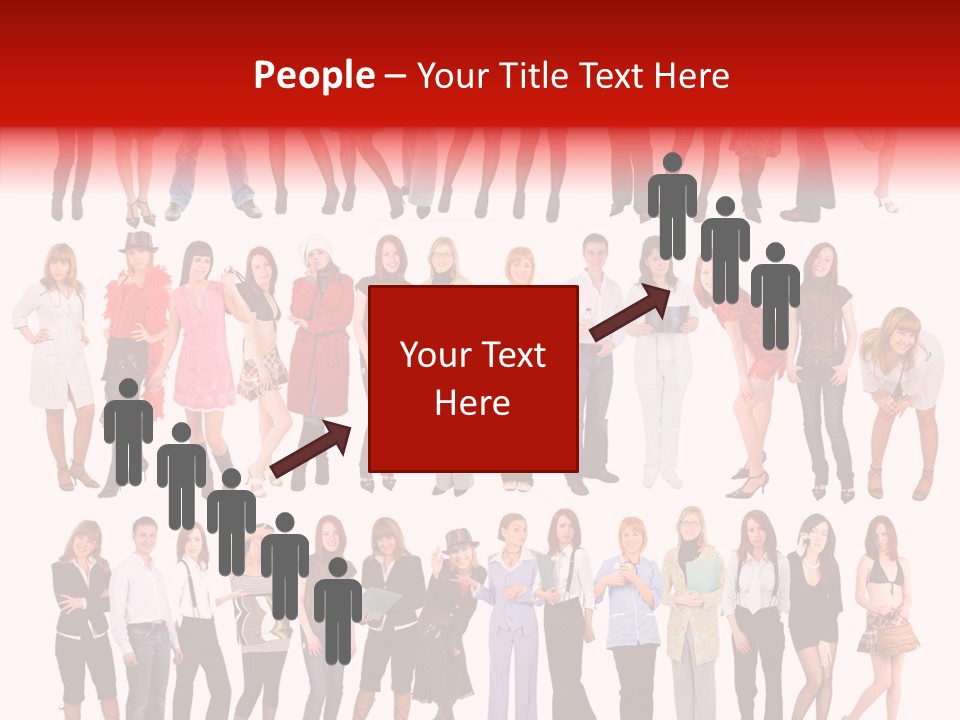 Office Person Hand PowerPoint Template