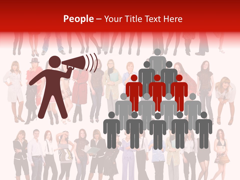 Office Person Hand PowerPoint Template