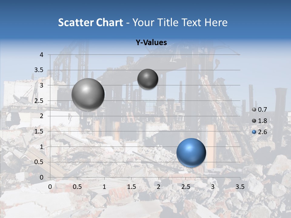 Destroy Abandoned Rubble PowerPoint Template