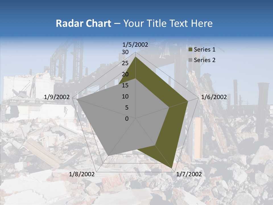 Destroy Abandoned Rubble PowerPoint Template