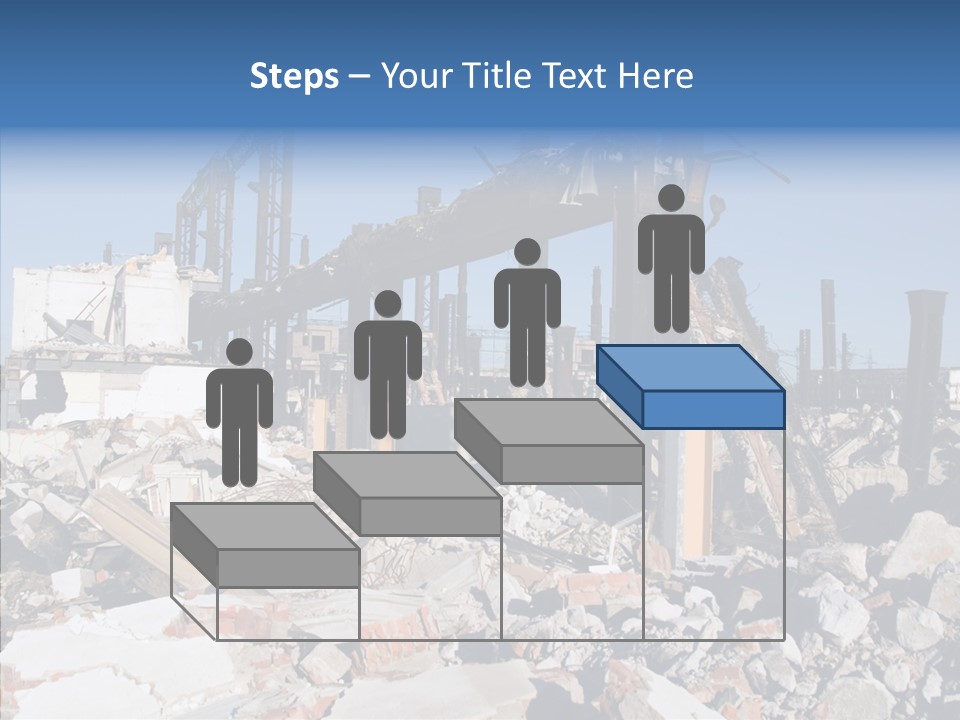 Destroy Abandoned Rubble PowerPoint Template