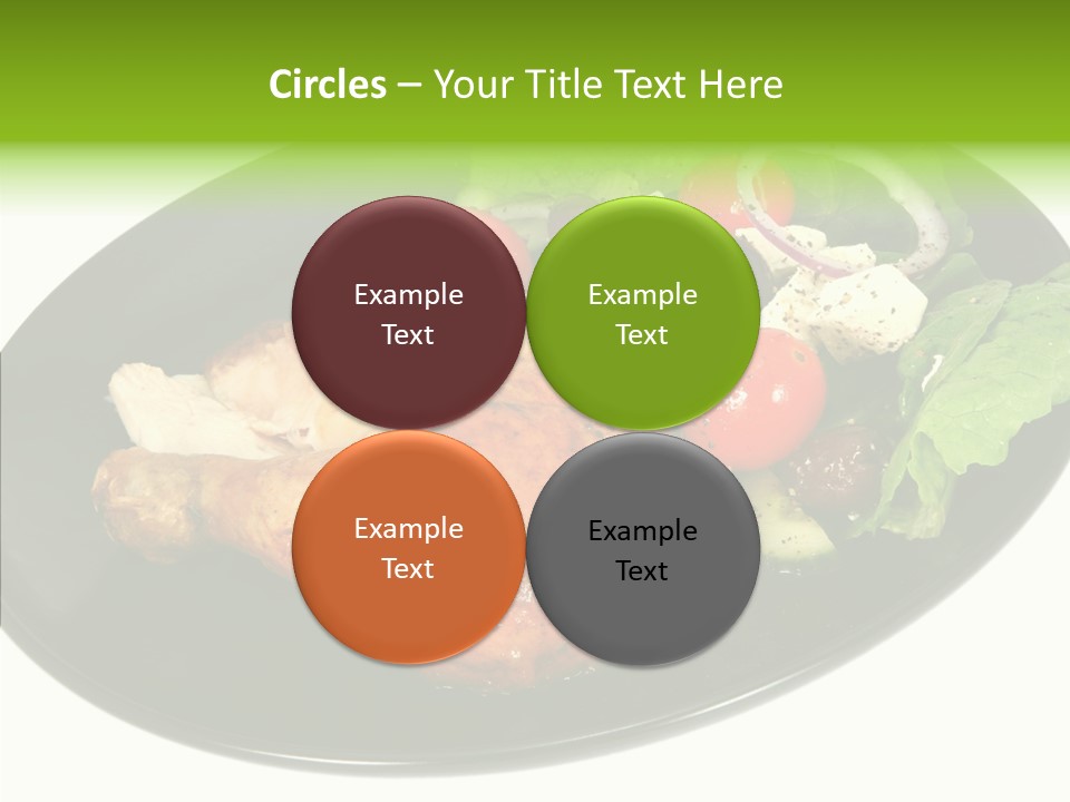 Nobody Dinner Horizontal PowerPoint Template