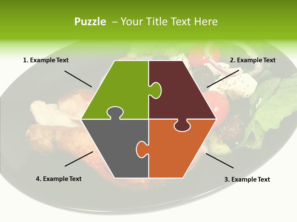 Nobody Dinner Horizontal PowerPoint Template