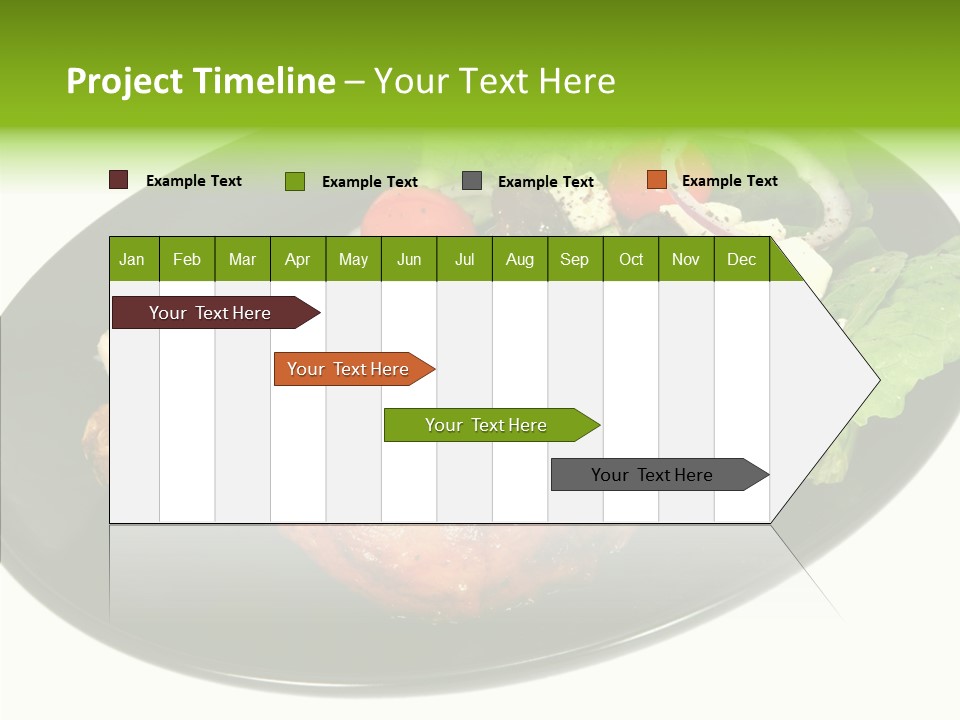 Nobody Dinner Horizontal PowerPoint Template