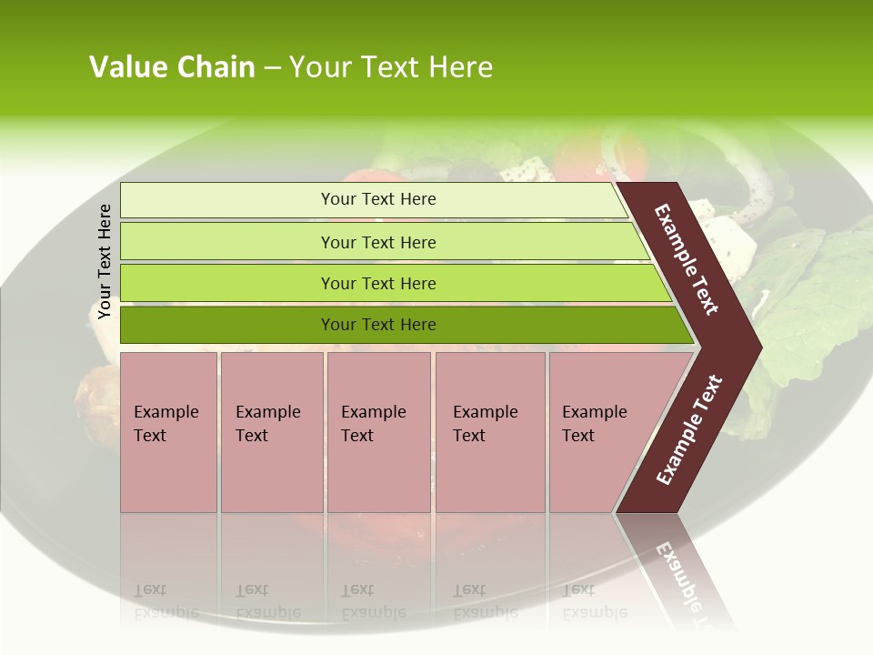 Nobody Dinner Horizontal PowerPoint Template
