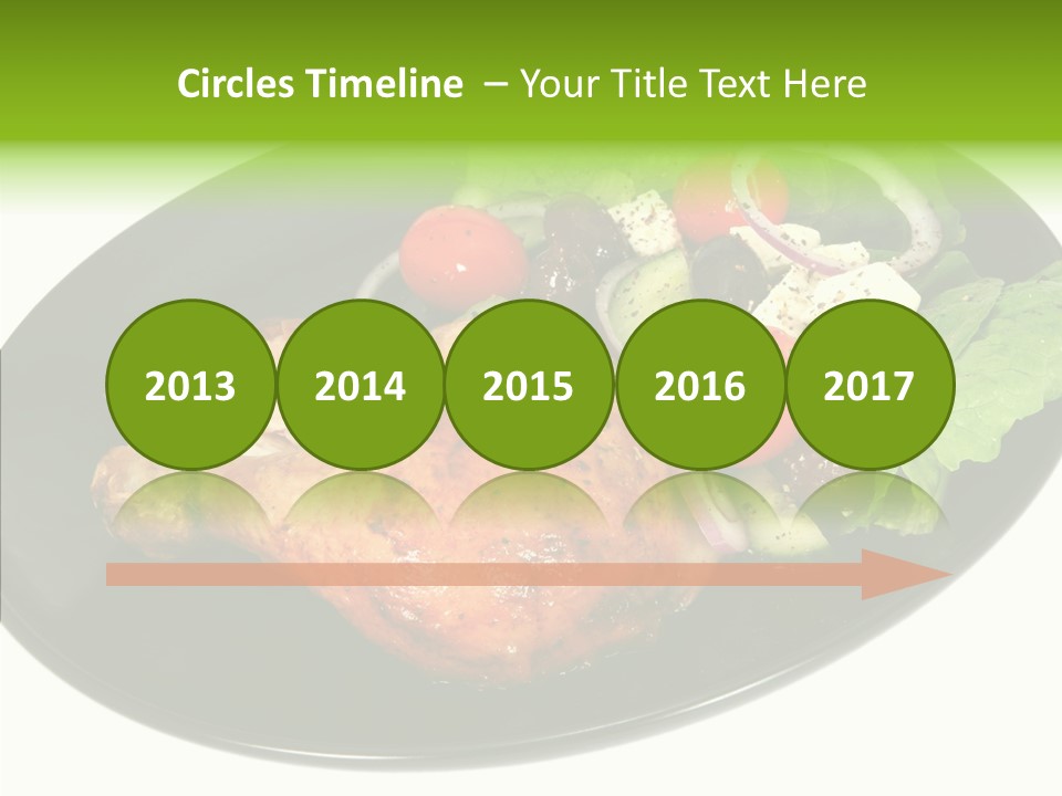 Nobody Dinner Horizontal PowerPoint Template