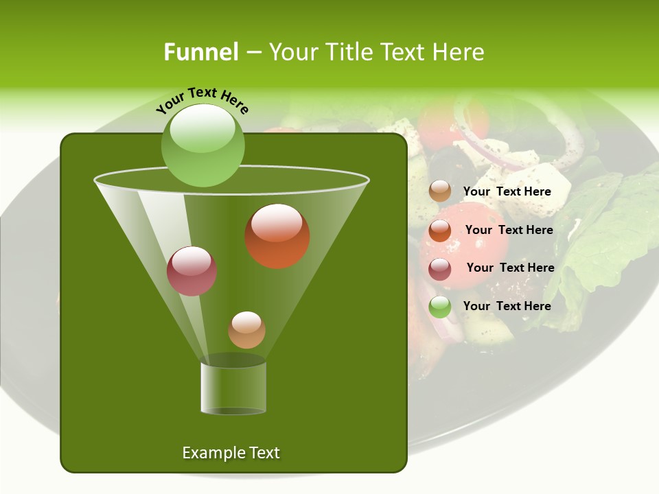 Nobody Dinner Horizontal PowerPoint Template