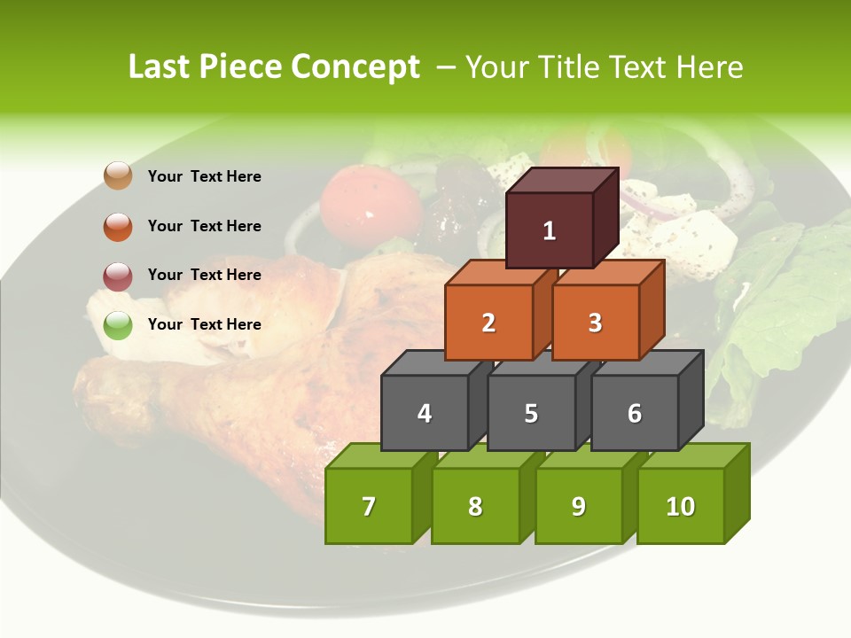 Nobody Dinner Horizontal PowerPoint Template