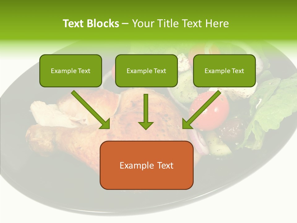 Nobody Dinner Horizontal PowerPoint Template
