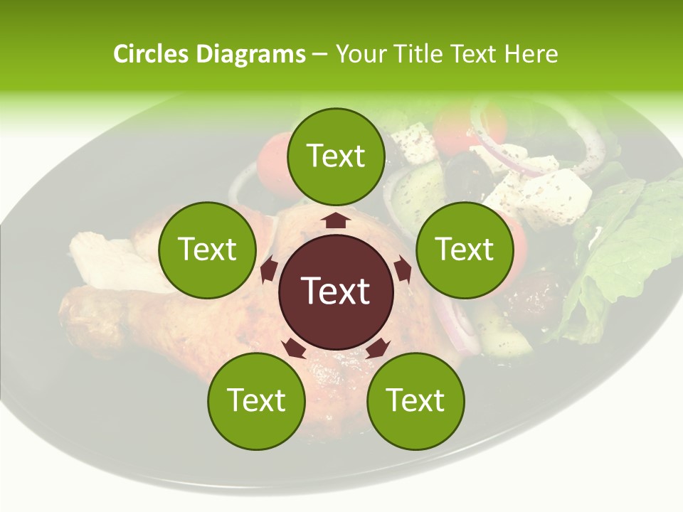 Nobody Dinner Horizontal PowerPoint Template