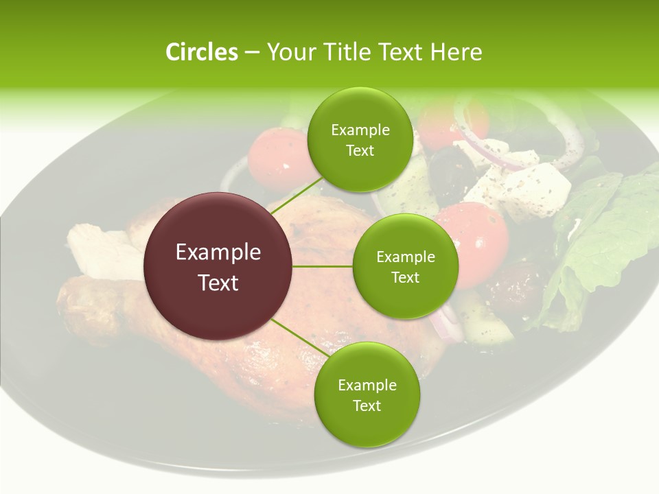 Nobody Dinner Horizontal PowerPoint Template