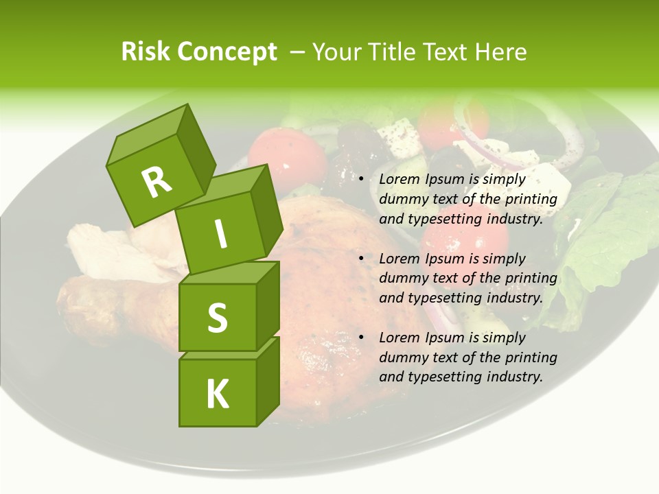 Nobody Dinner Horizontal PowerPoint Template